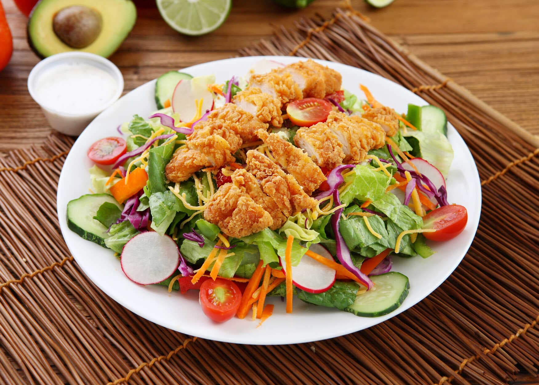 Ensalada Empanizada