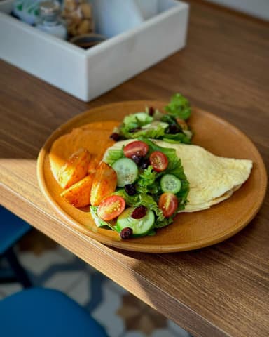 Omelette de Chile Morita