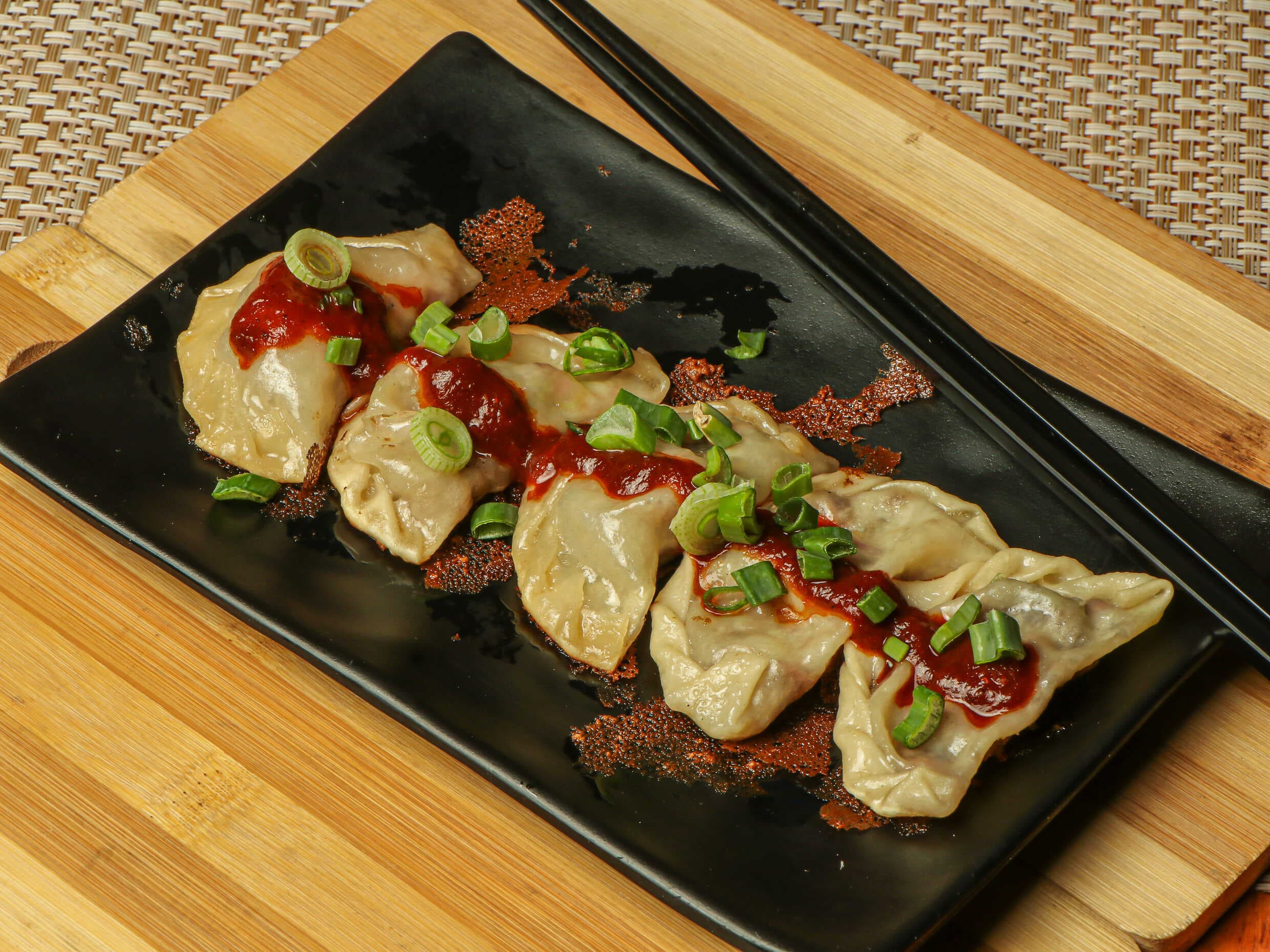 Gyoza de Tocino