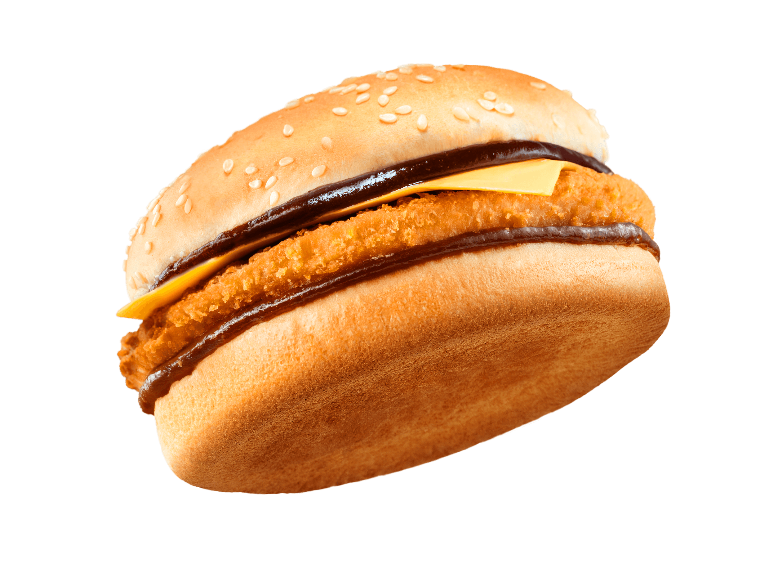 Hamburguesa con Queso BBQ Picante