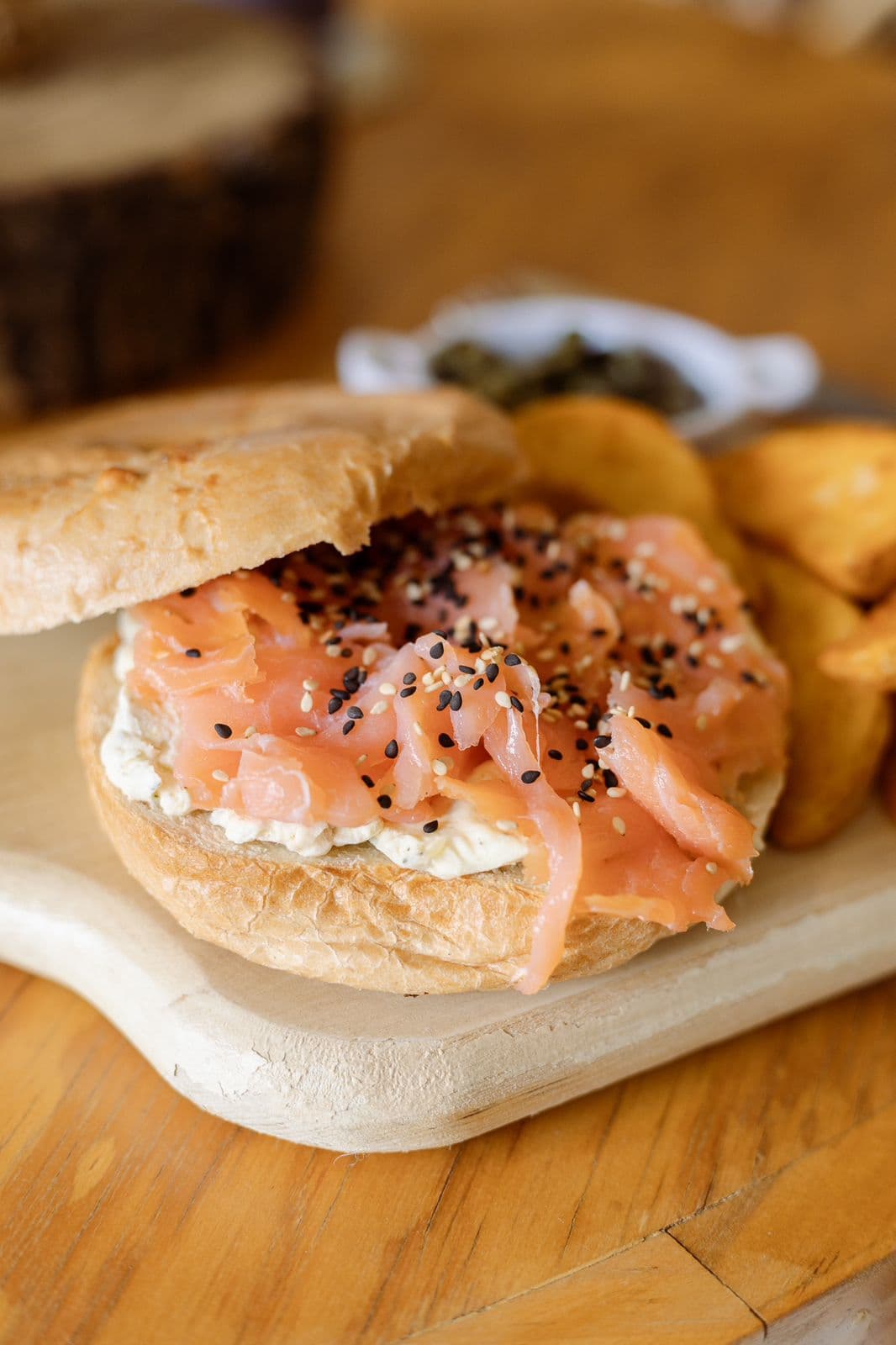 Bagel de Salmón