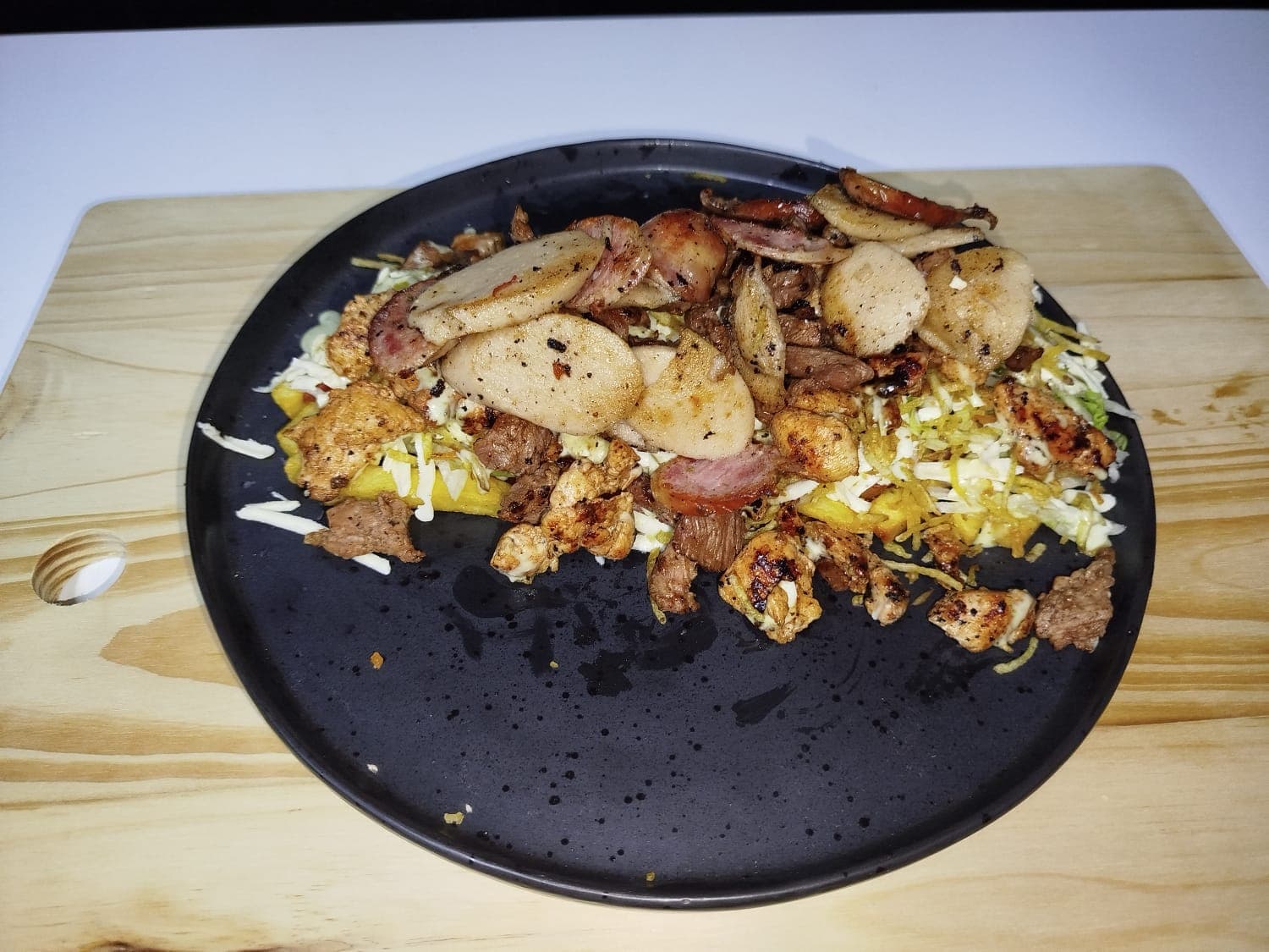 Salchipapa 4 Carnes