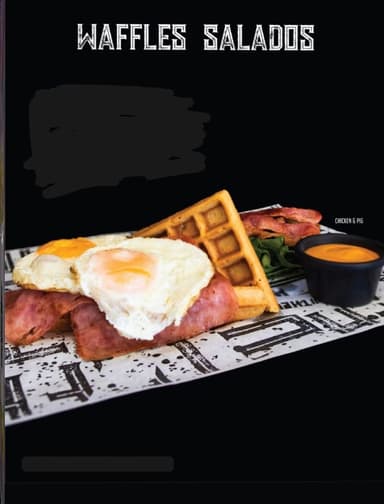 Waffle Tocino