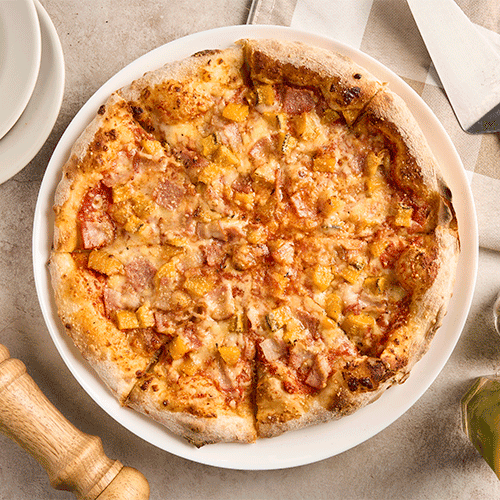 Pizza Maduro y Tocineta