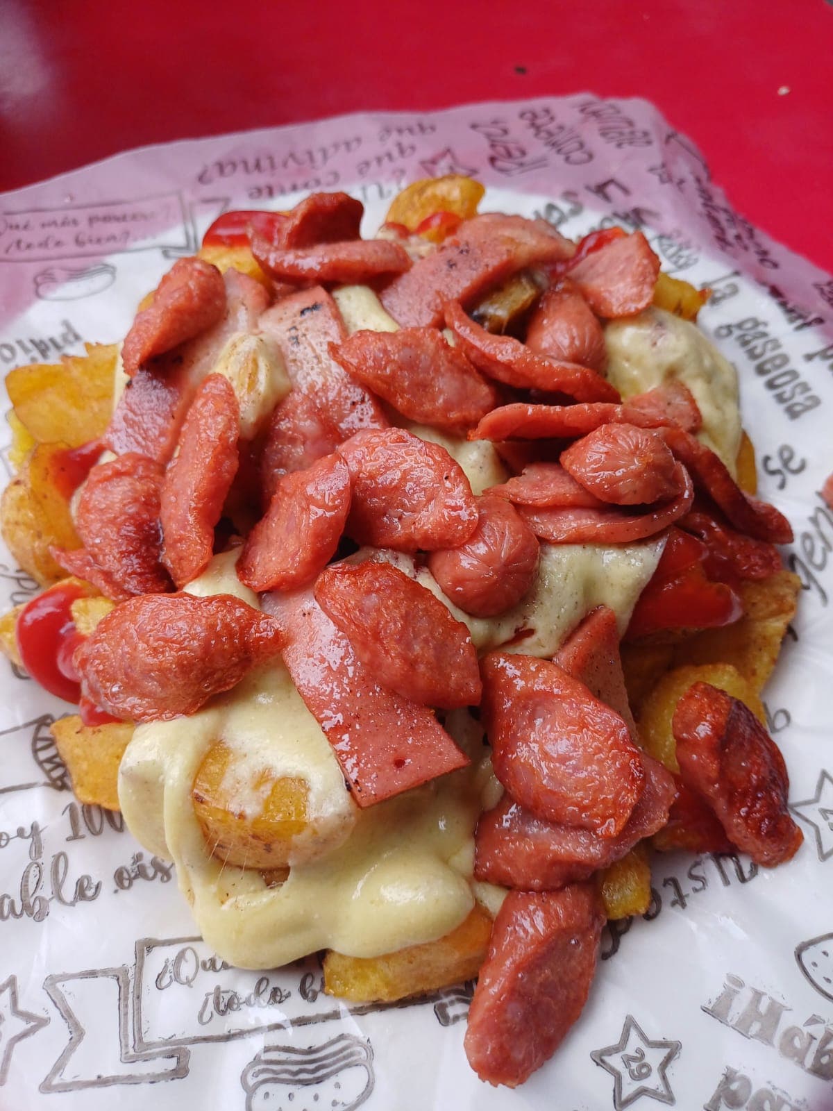 Salchipapa Ranchera Personal