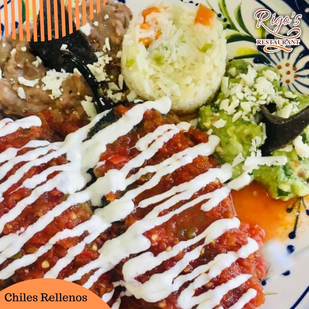 Chiles rellenos de queso