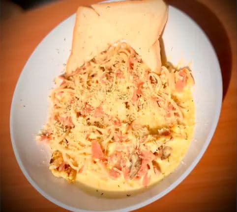 Pasta Carbonara.