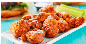 10 Boneless, 1 Ranch