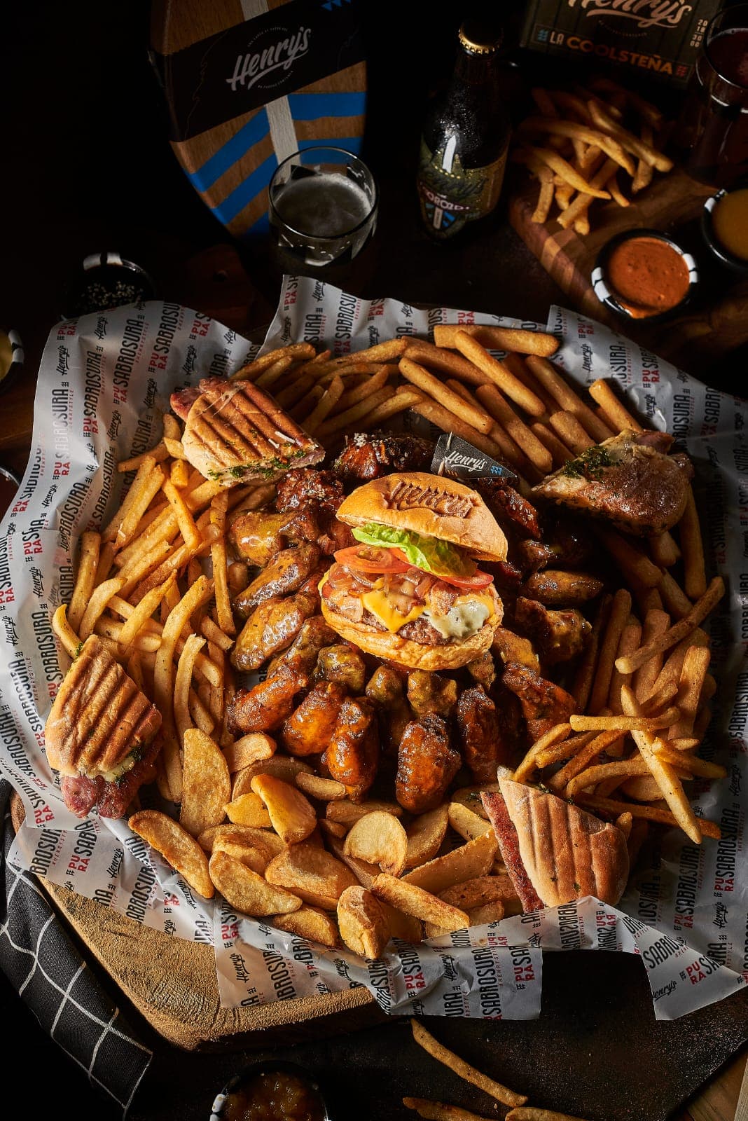 Combo Familiar + Hamburguesa