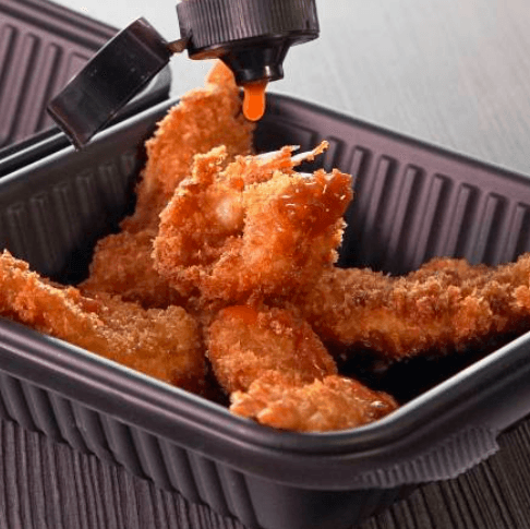 Crispy Búffalo Shrimp Orden 3 Pzas.
