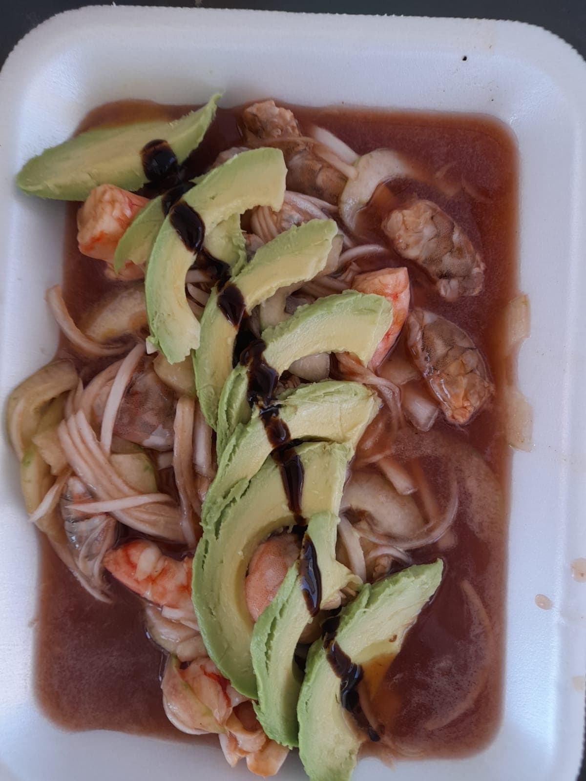 Aguachile de Camaron 1/2 Litro