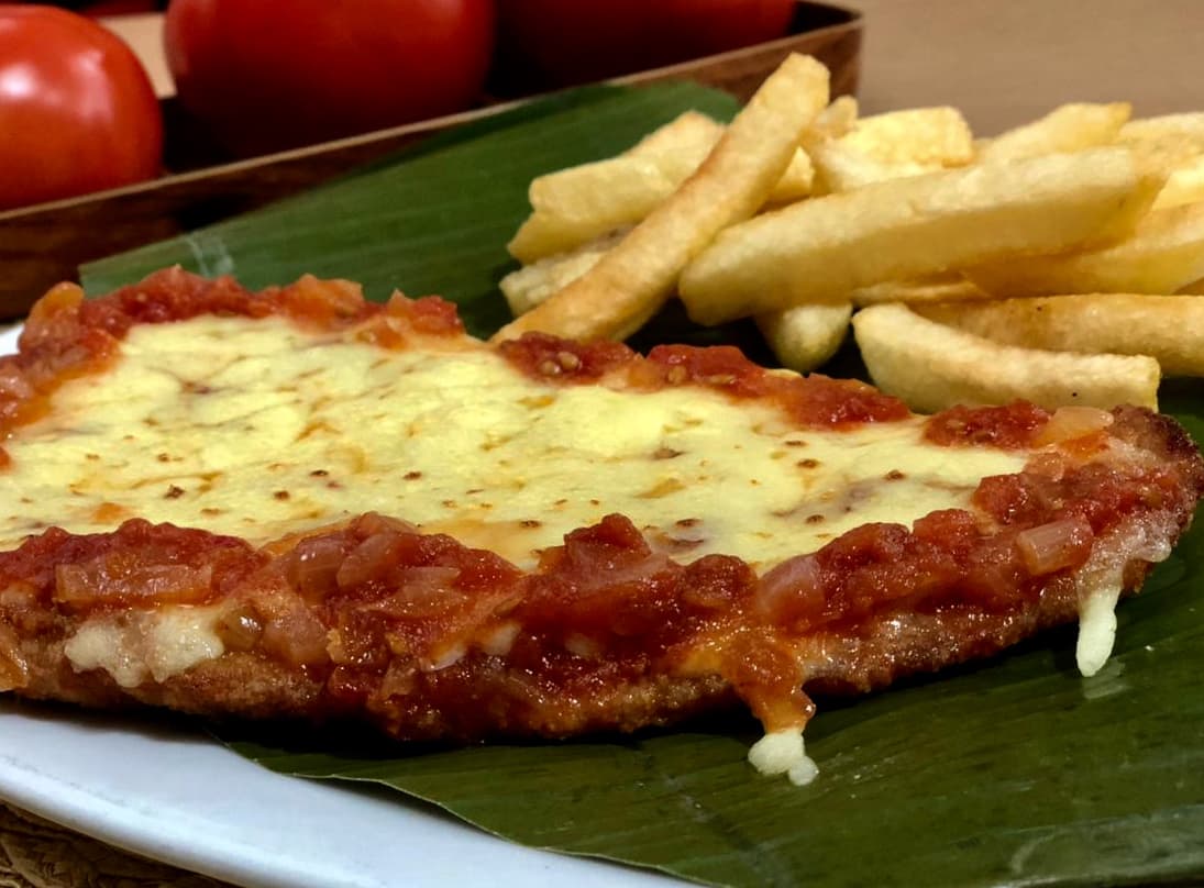 Chuleta Gratinada a la Criolla
