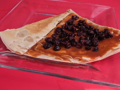 Crepa Cajeta con Arándano