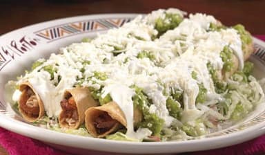Flautas de Pollo (Media Orden)
