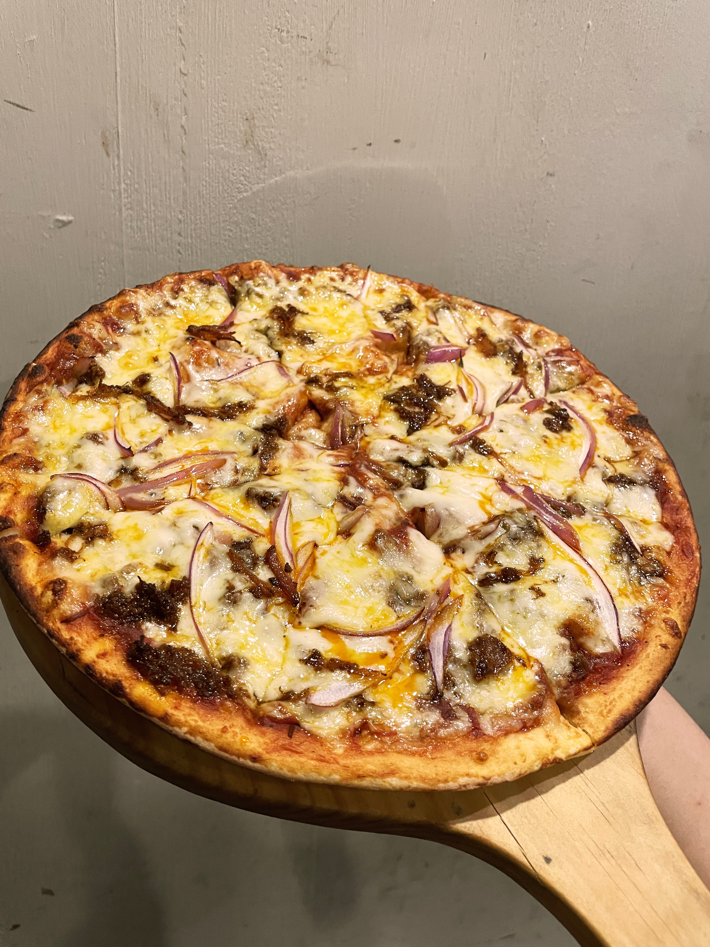 Pizza Chilorio y Pizza Hawaiana Medium 40 Cm