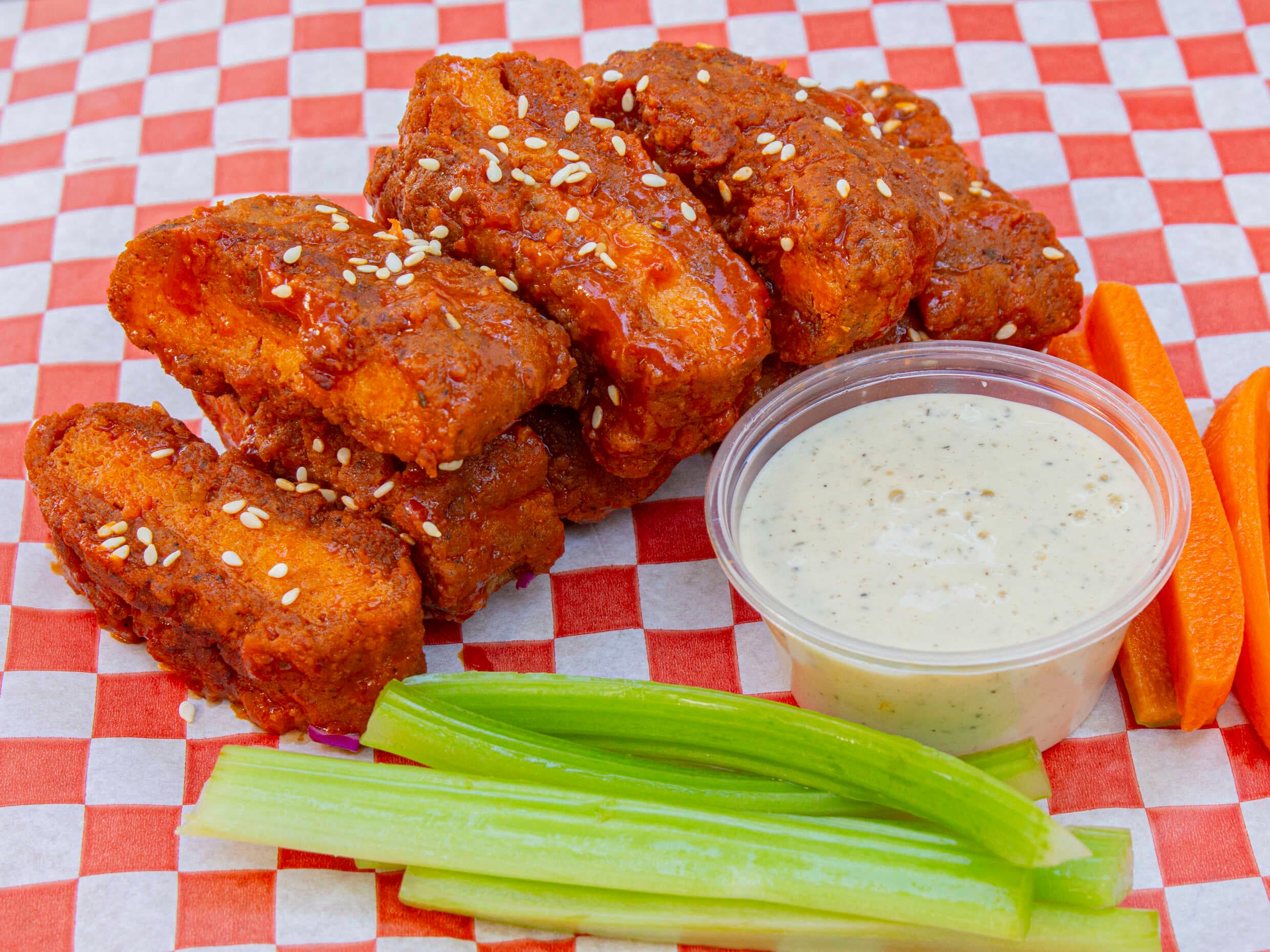 Boneless de Tofu Bbq