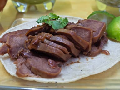 Taco de lengua