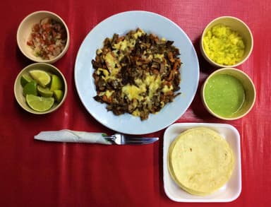 Papa preparada combinada