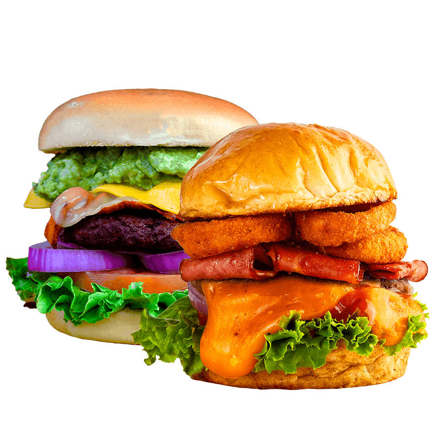 COMBO Jack Daniels burger + Mexican Burger