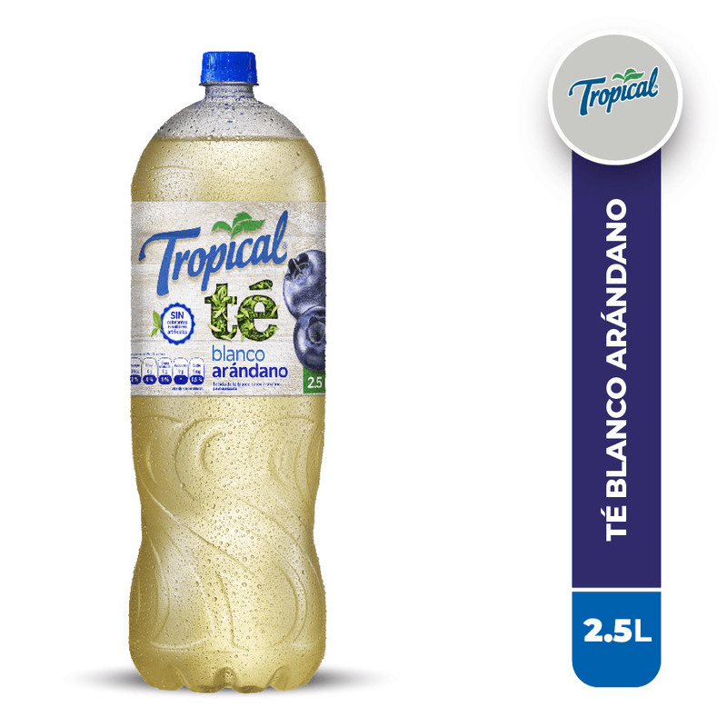 Bebida Té Frío Tropical Blanco 2.5 l