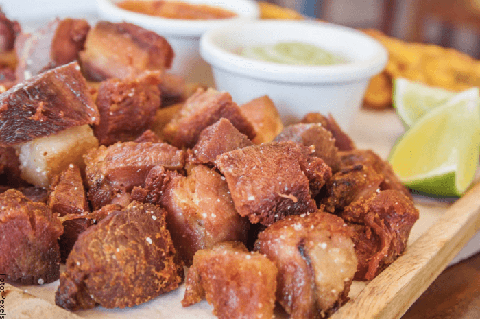 Chicharroncitos crocantes