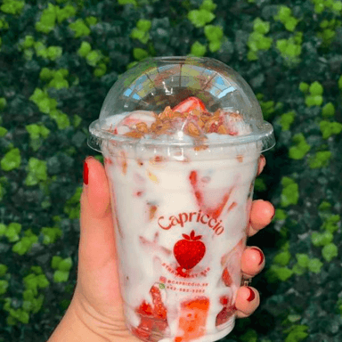 Fresas con Yogurth Natural