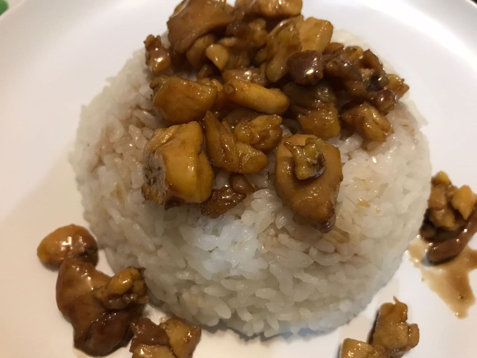 Gohan pollo teriyaki