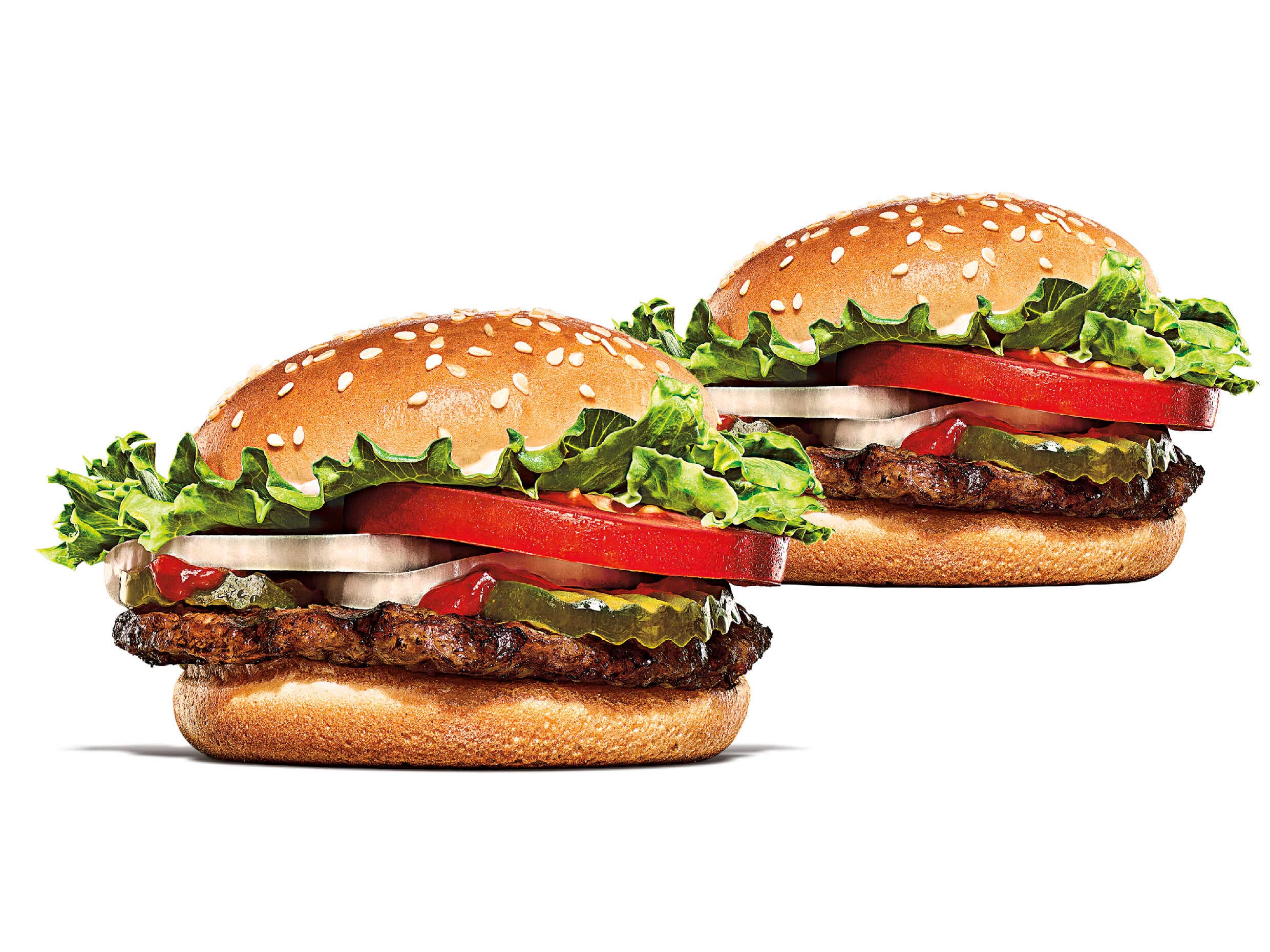 2x 3,950 WHOPPER® Jr. Clásico
