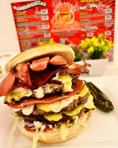 Hamburguesa Triple