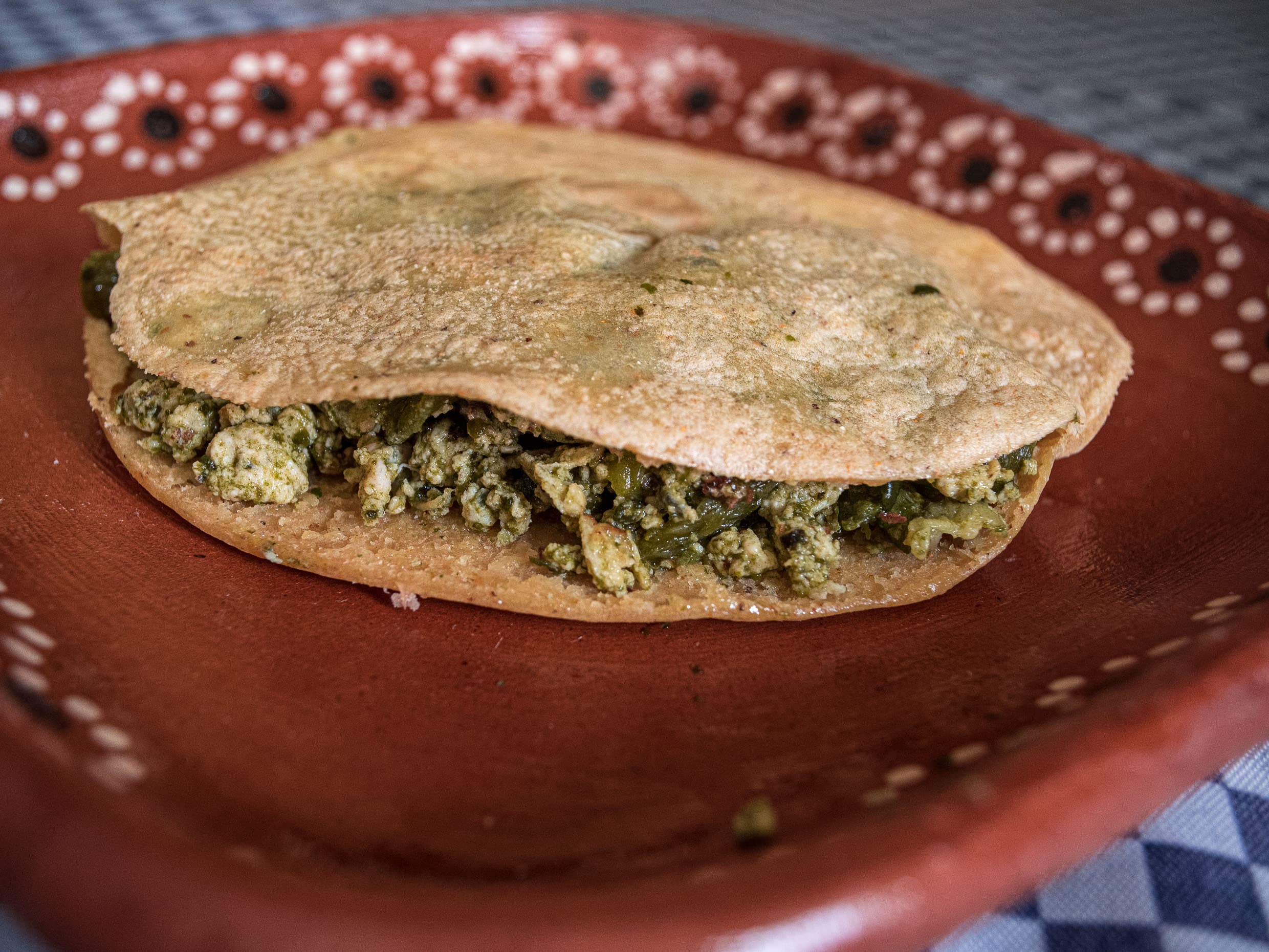 Gordita de Huevo Verde