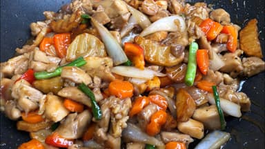 Papas con Pollo