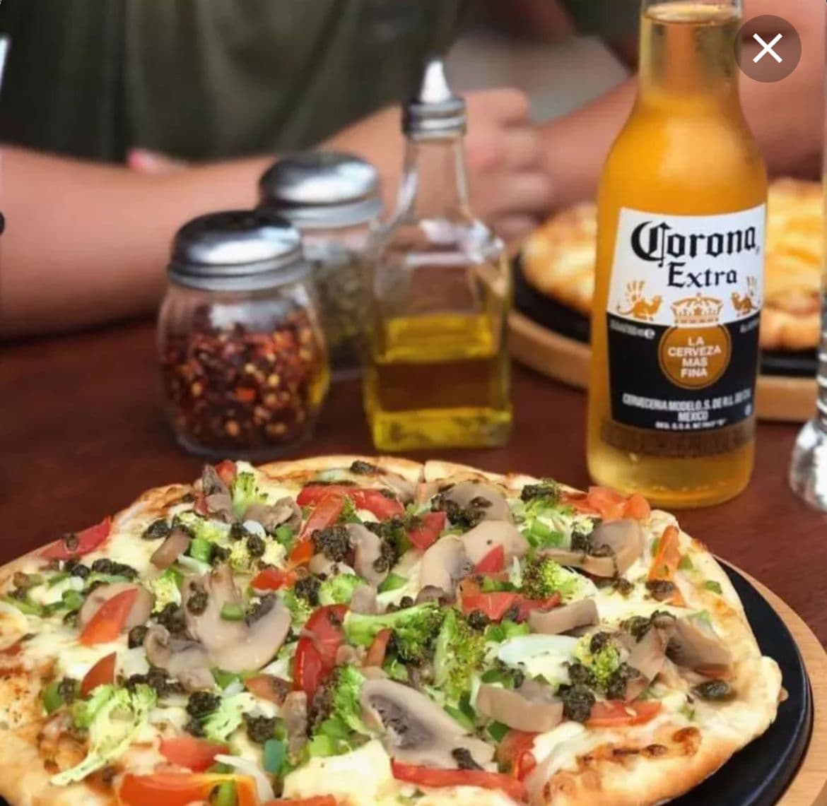 Pizza Vegetales al Pesto