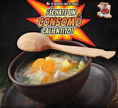 CONSOMÉ DE POLLO