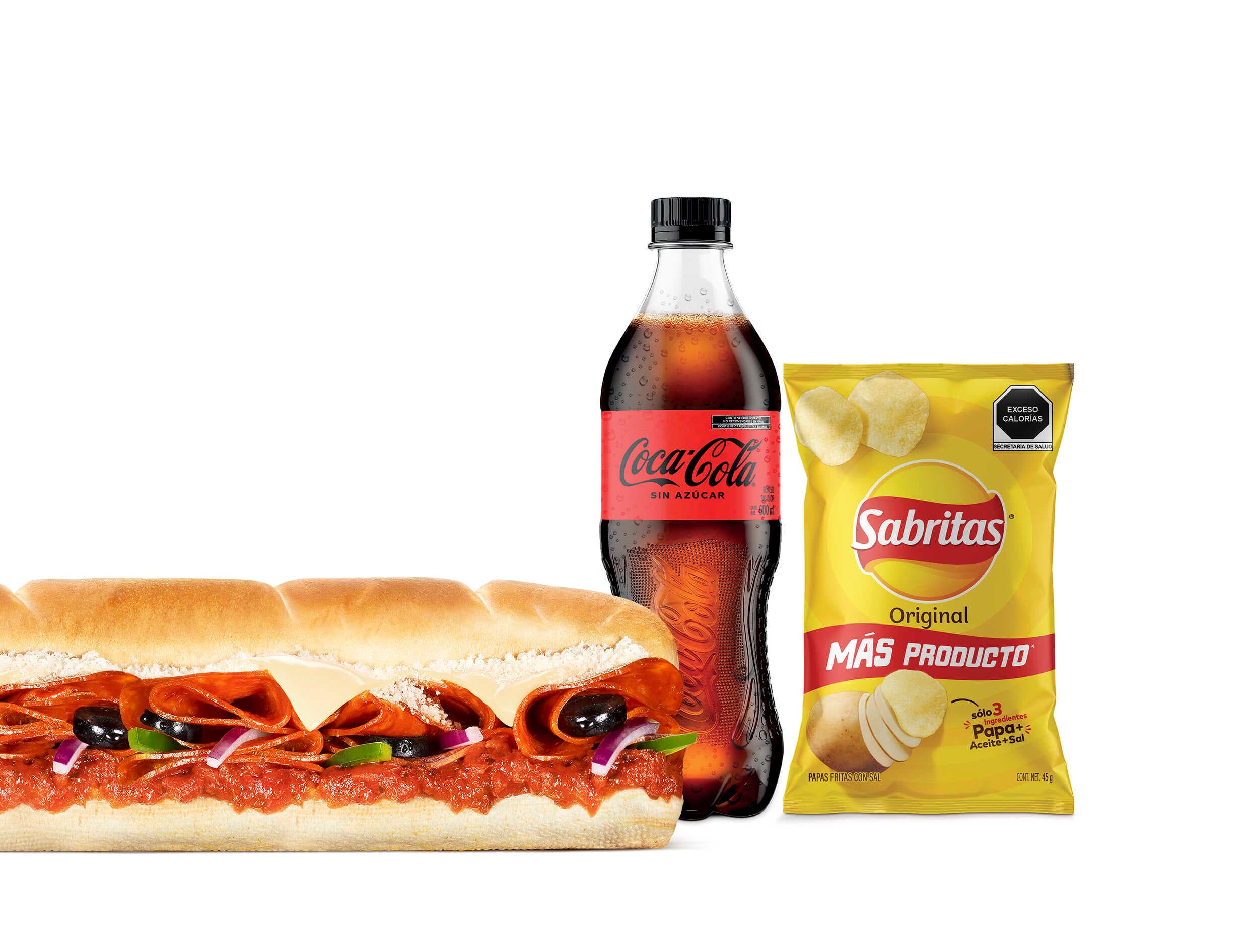 Combo Pizza Sub 15 cm