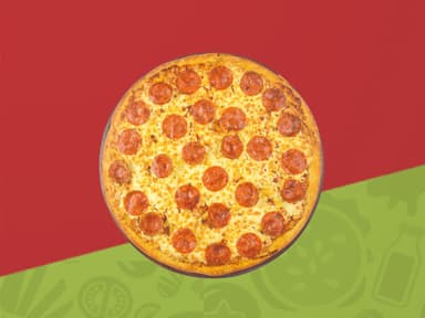 Pizza Familiar Peperoni con Queso Mosarella