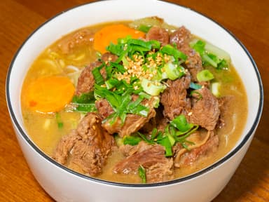 Sopa Fideo con Cecina