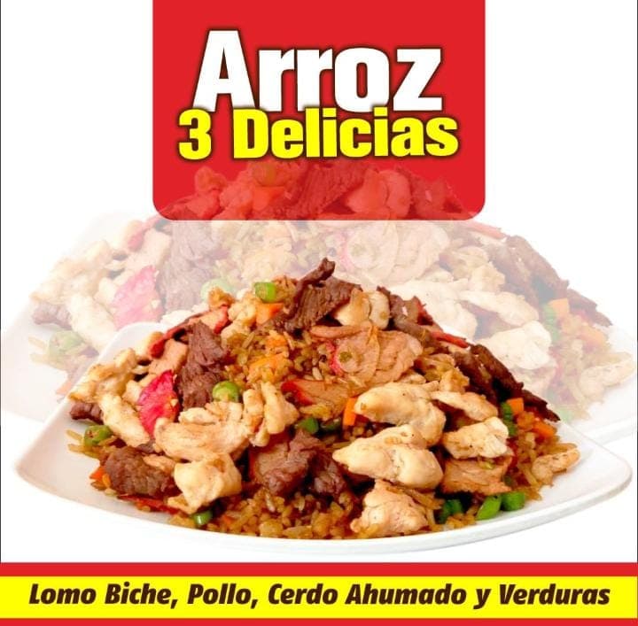Arroz Tres Delicias Familiar 8 Personas