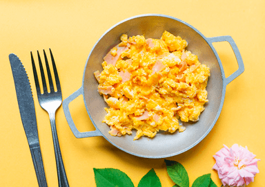 Huevos con Jamón
