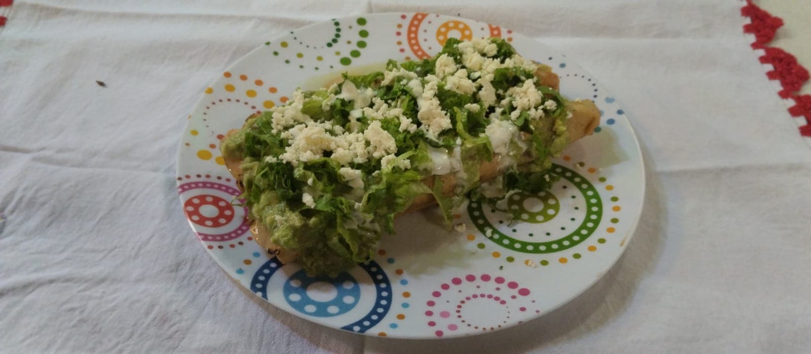 Tacos Dorados de Guacamole