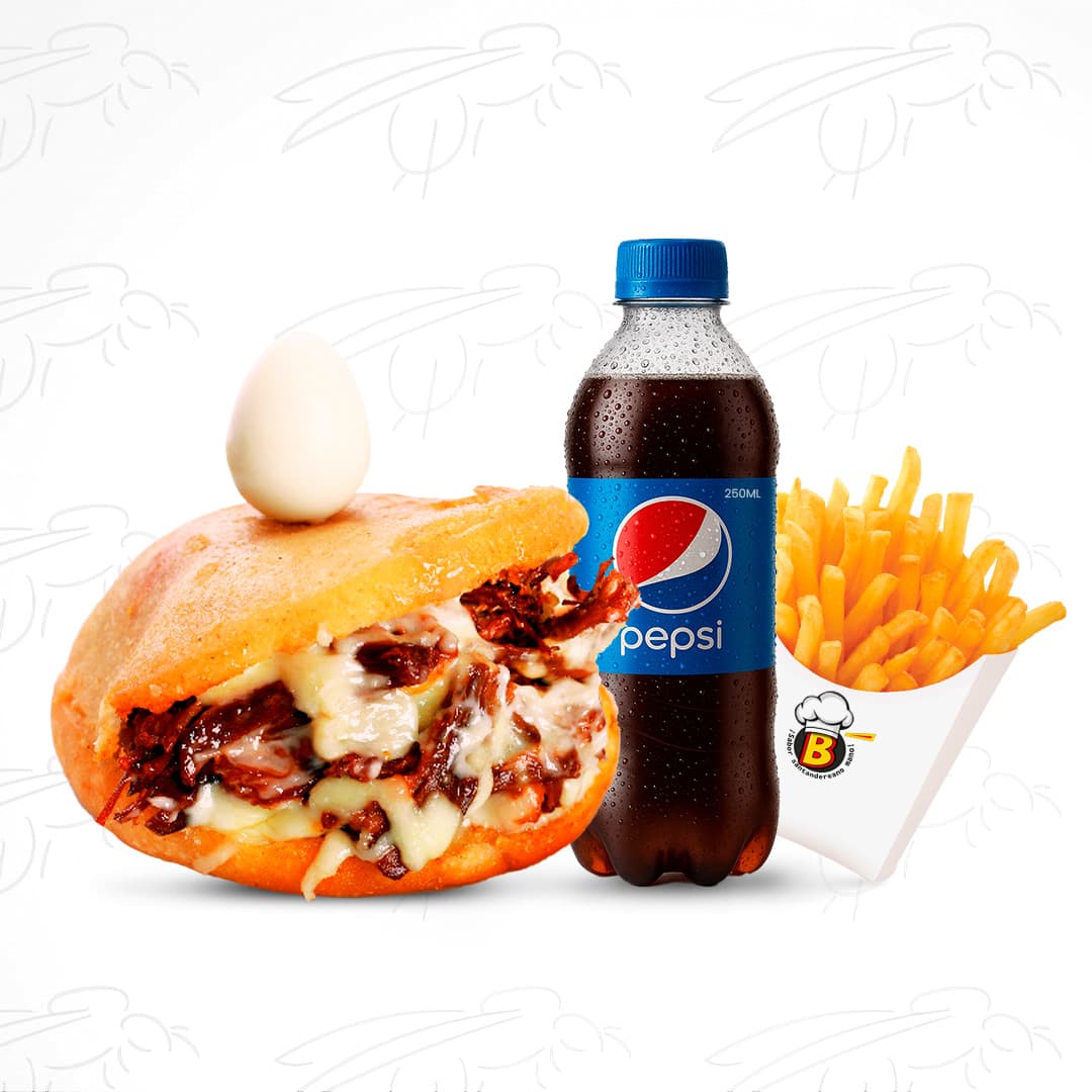 Combo Arepa La Chifloreta