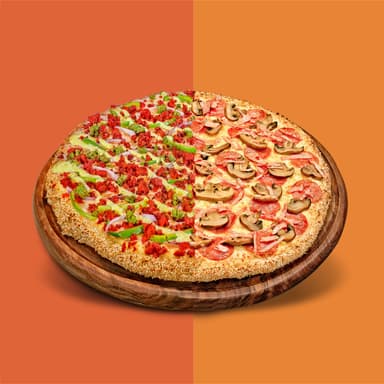Pizza Brodmex Familiar (1/2 Brodway  1/2 Mexicana)