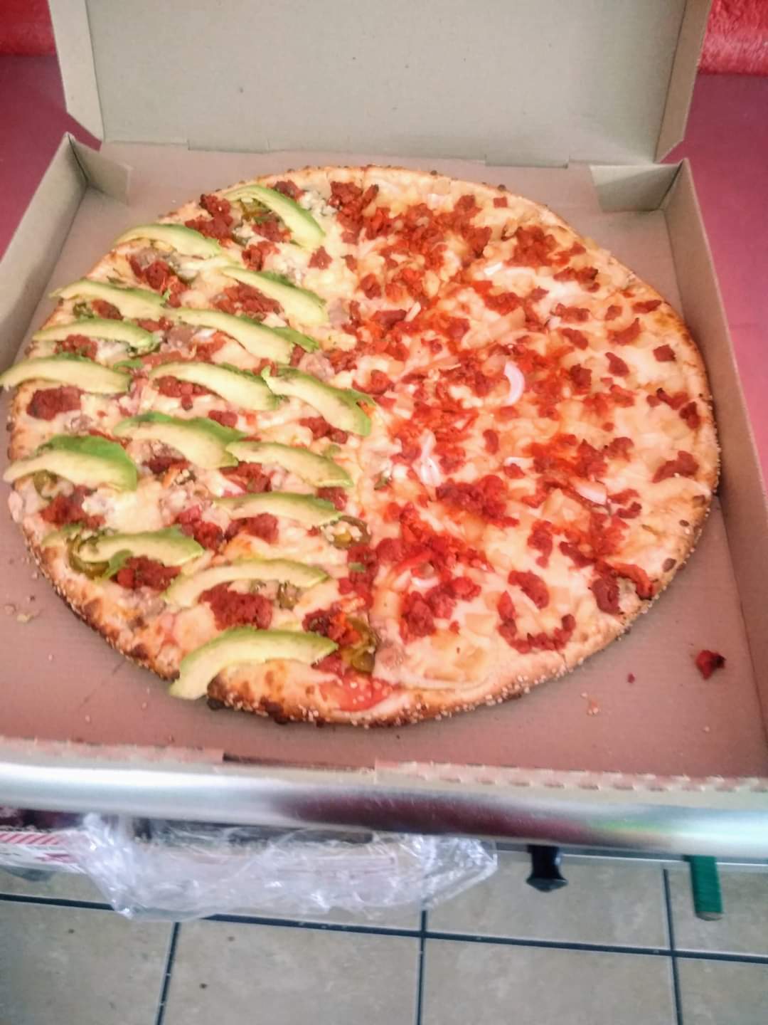 Pizza familiar 12 rebanadas Pastor