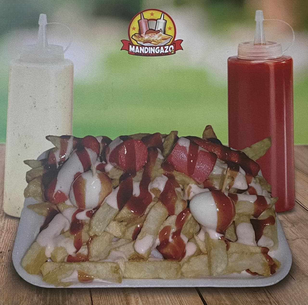 Salchipapa Supermandinga