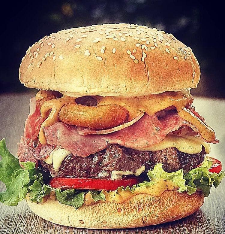 Hamburguesa Aros de Cebolla