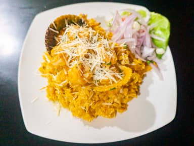 Arroz con Langostinos
