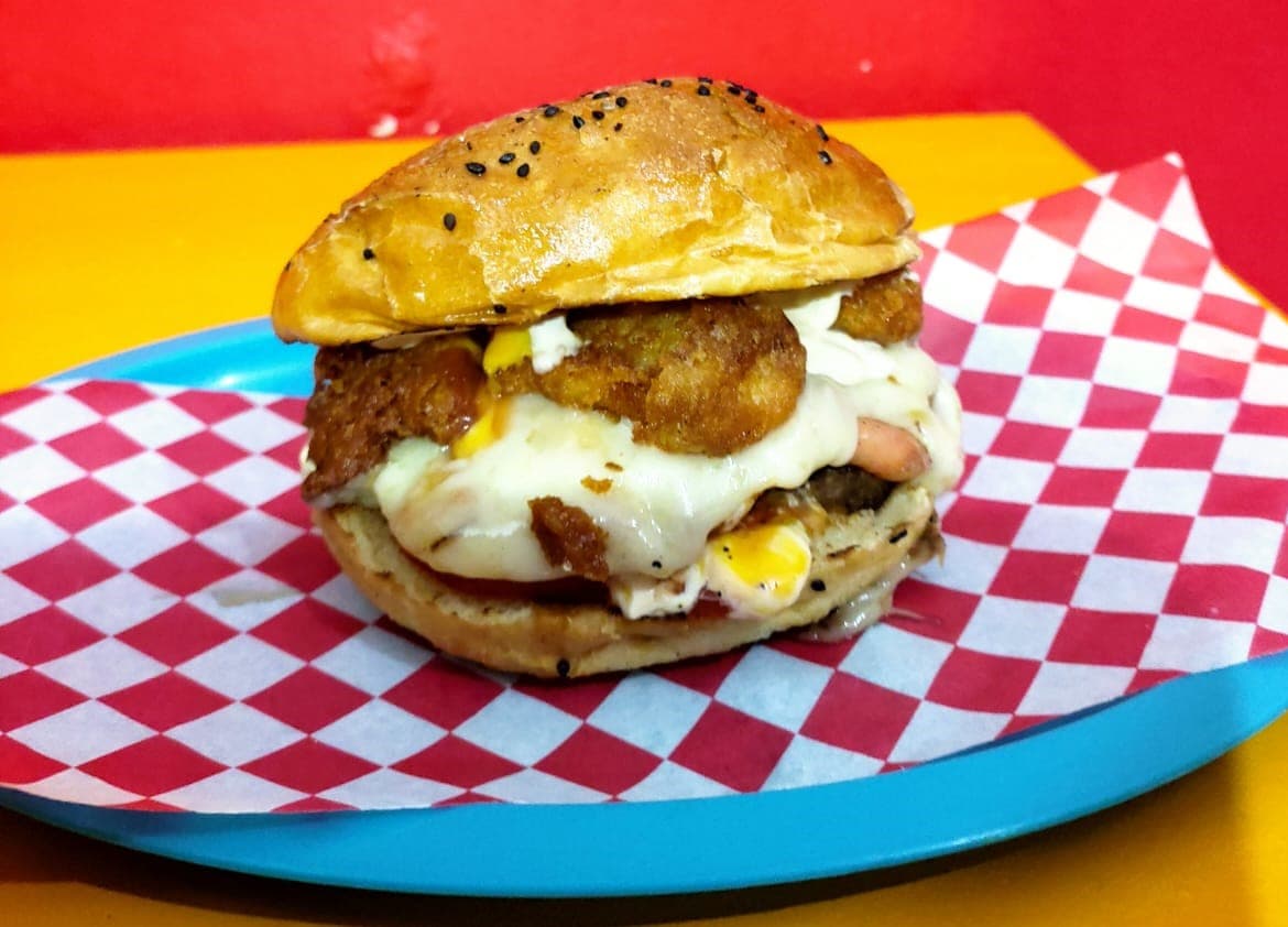 Hamburguesa de Nuggets