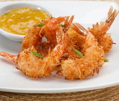 Camarones al Coco
