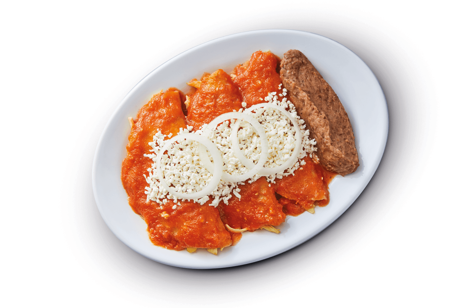 Enchiladas Rojas 3 Piezas