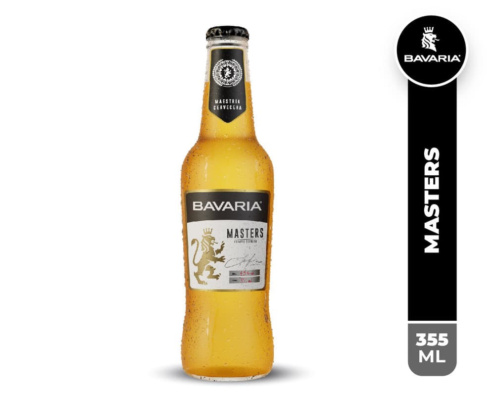Cerveza Bavaria Masters Edition Vidrio 355 ml