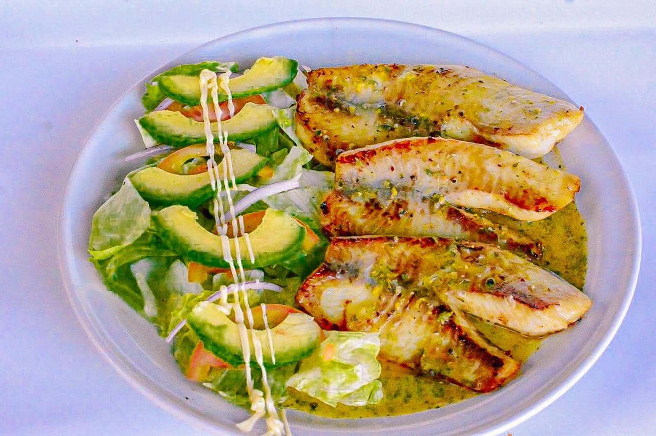Filete a la Plancha en Salsa Mostaza